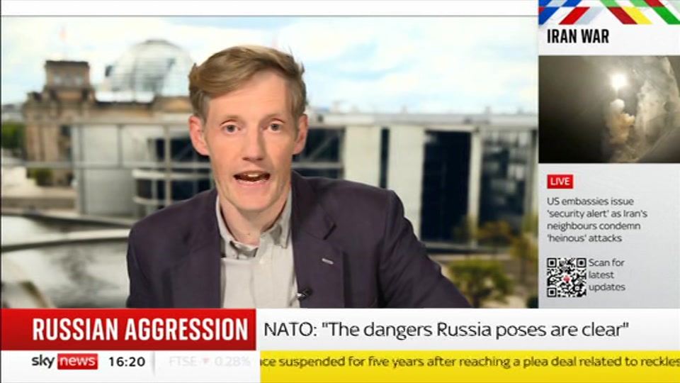 Still from Sky News at 20:30