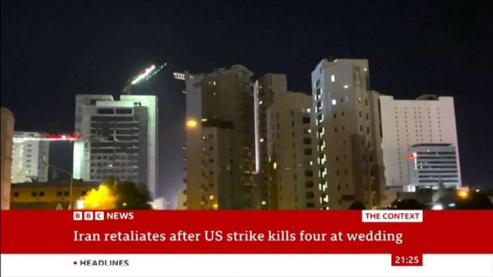 Broadcast still at 25m. BBC News, The Context, 2 September 2026.