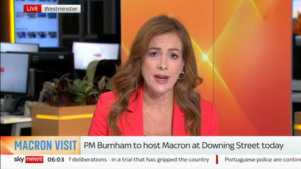 Broadcast still at 3m 30s. Sky News, Mornings, 3 September 2026.