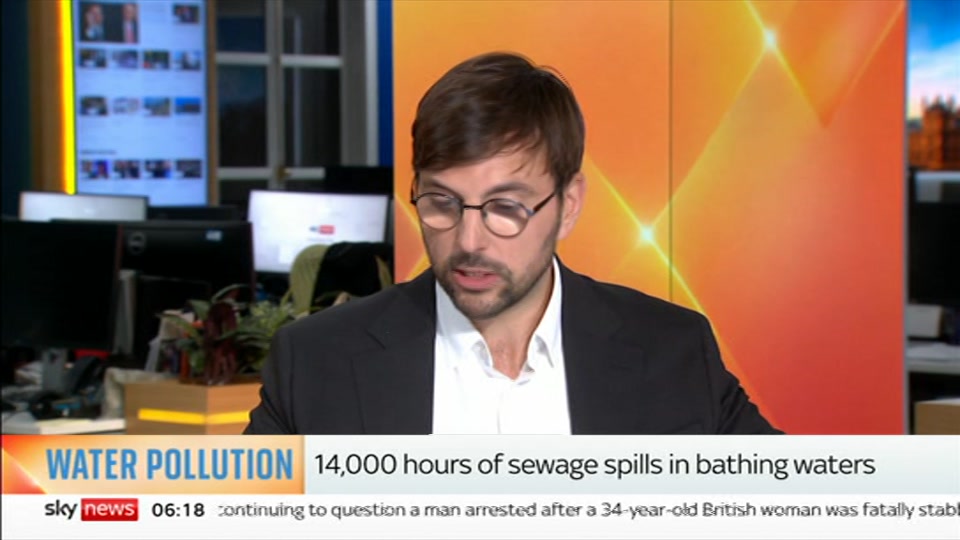 Still from Sky News at 18:30