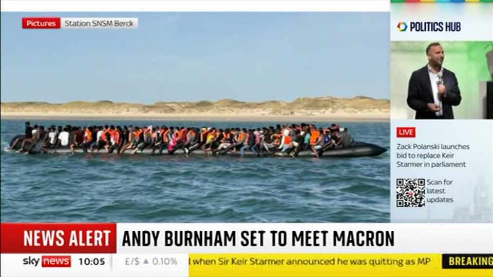 Still from Sky News at 5:00