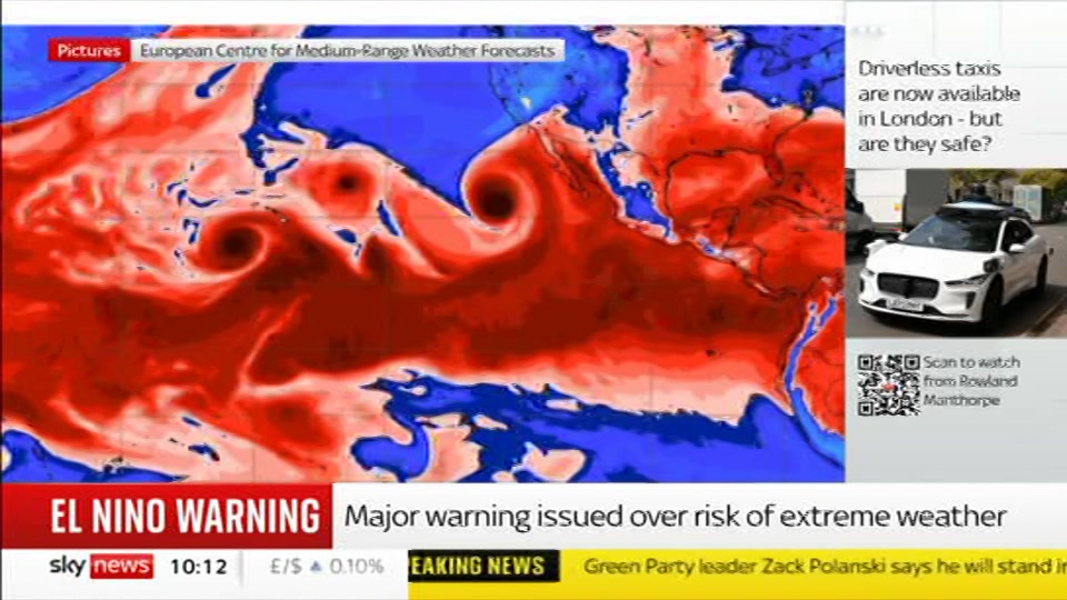 Broadcast still at 12m 30s. Sky News, Sky News Today with Gareth Barlow, 3 September 2026.