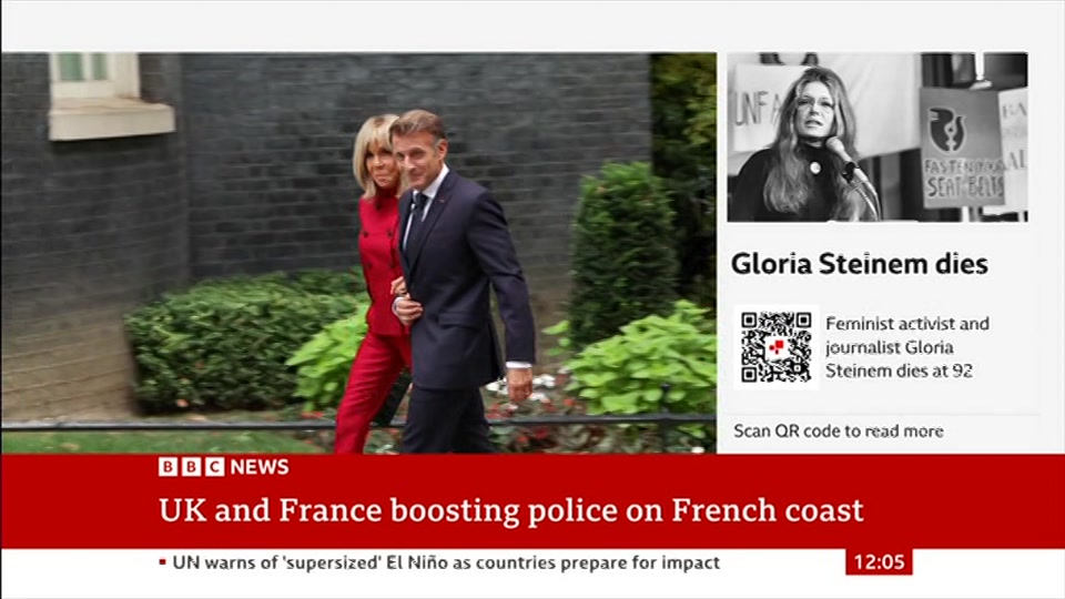Still from BBC News at 5:30