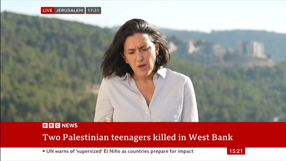 Still from BBC News at 21:00