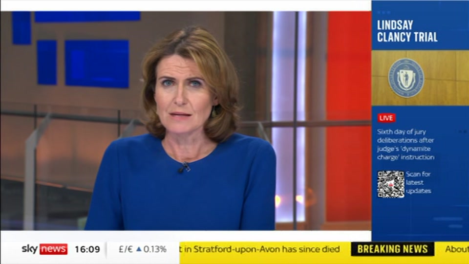 Still from Sky News at 9:00