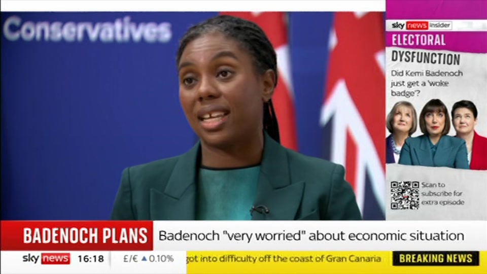 Still from Sky News at 18:00