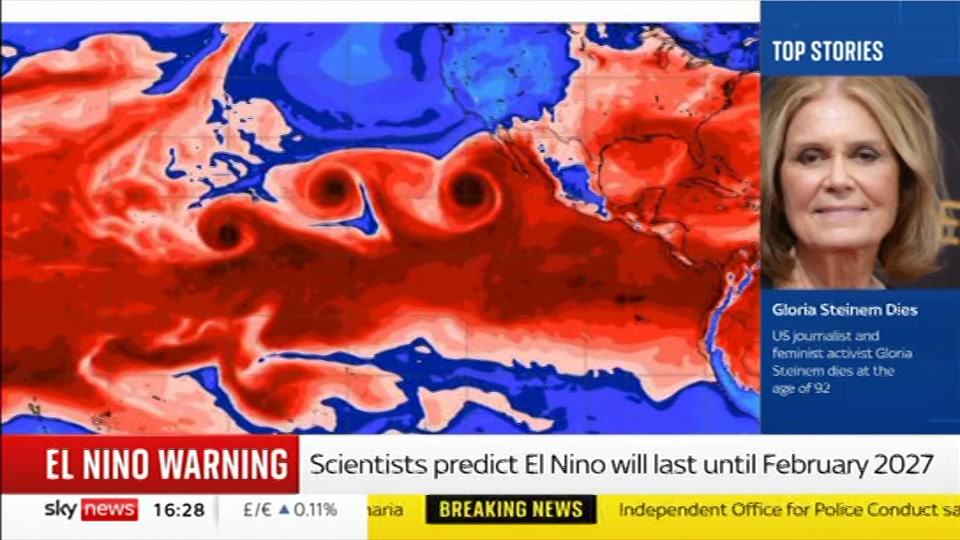 Broadcast still at 28m. Sky News, Sky News Today with Jayne Secker, 3 September 2026.