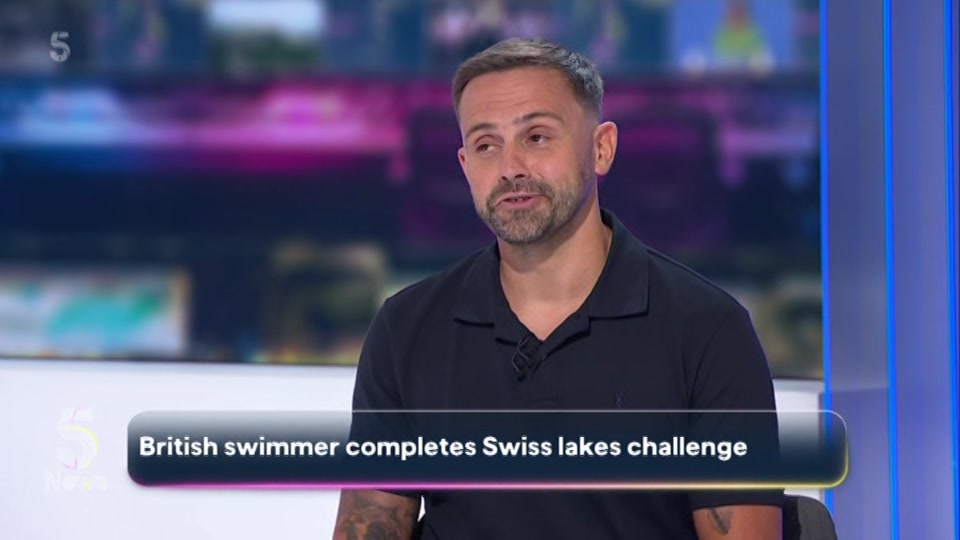 Broadcast still at 50m 30s. Channel 5, 5 News with Dan Walker, 3 September 2026.