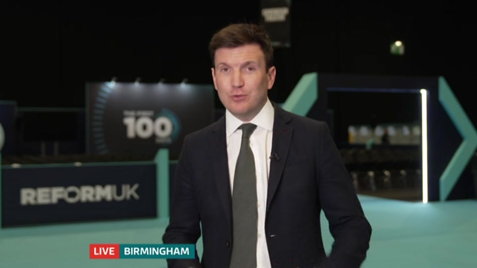 Broadcast still at 43m. ITV, ITV Evening News, 3 September 2026.