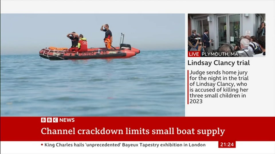 Broadcast still at 24m. BBC News, The Context, 3 September 2026.
