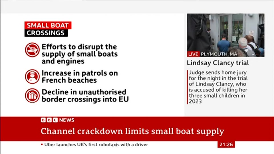 Still from BBC News at 26:30