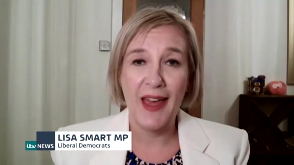 Broadcast still at 12m 30s. ITV, ITV News at Ten, 3 September 2026.
