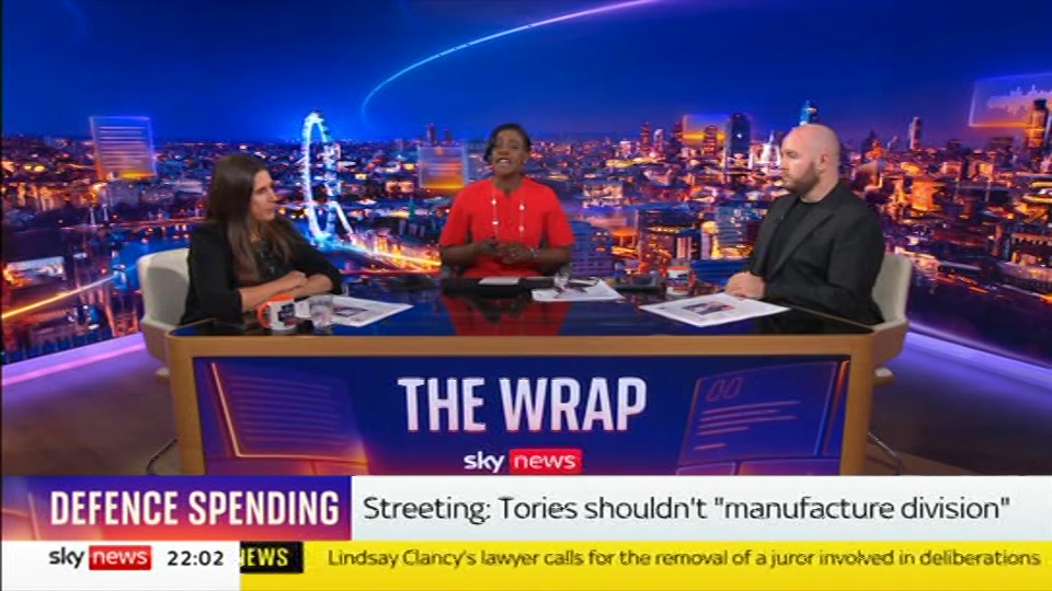 Still from Sky News at 2:00