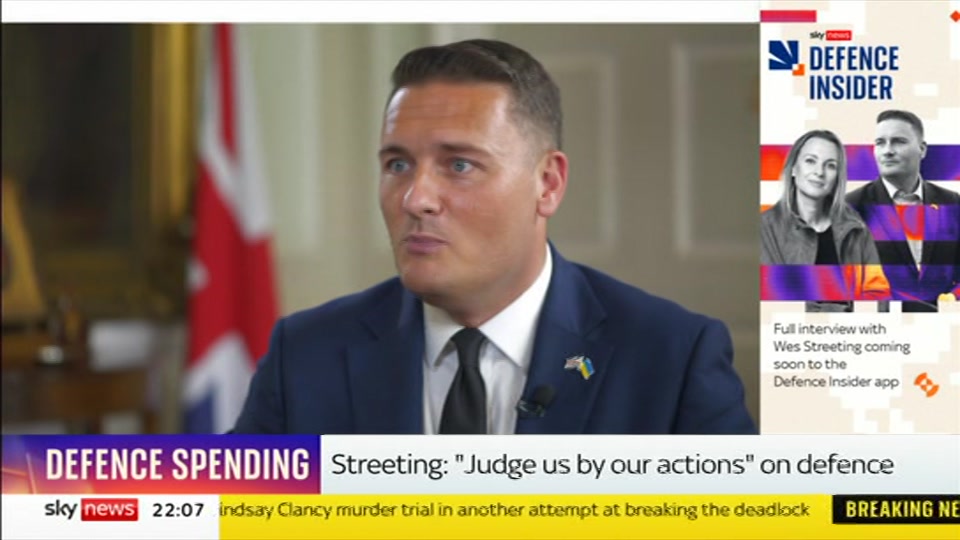 Broadcast still at 7m. Sky News, The Wrap With Anna Botting, 3 September 2026.