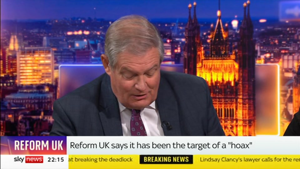 Broadcast still at 15m 30s. Sky News, The Wrap With Anna Botting, 3 September 2026.