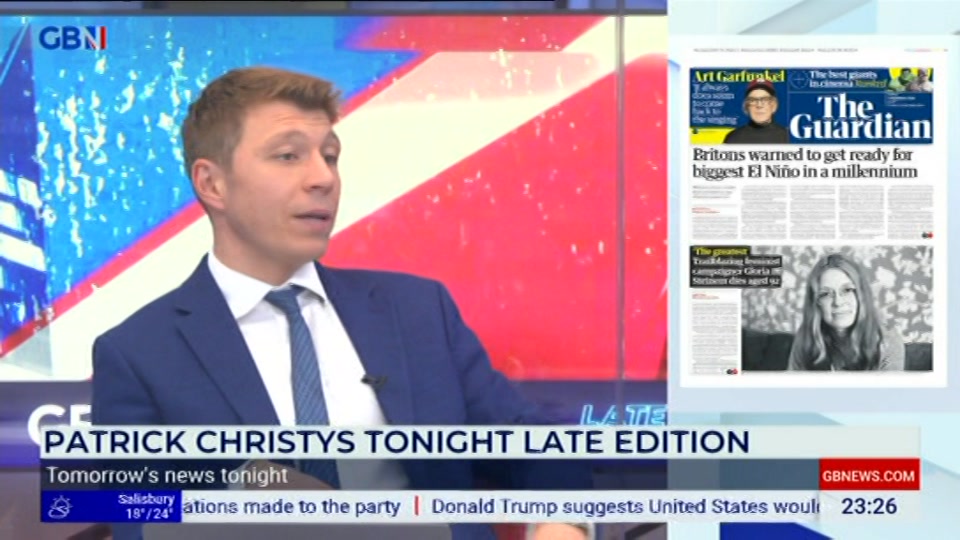 Still from GB News at 26:00