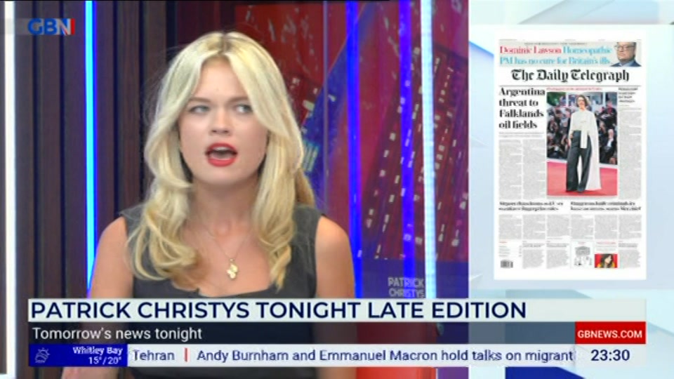 Still from GB News at 30:30