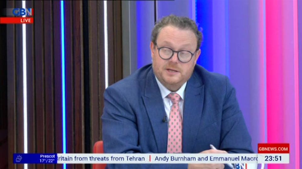Still from GB News at 51:30