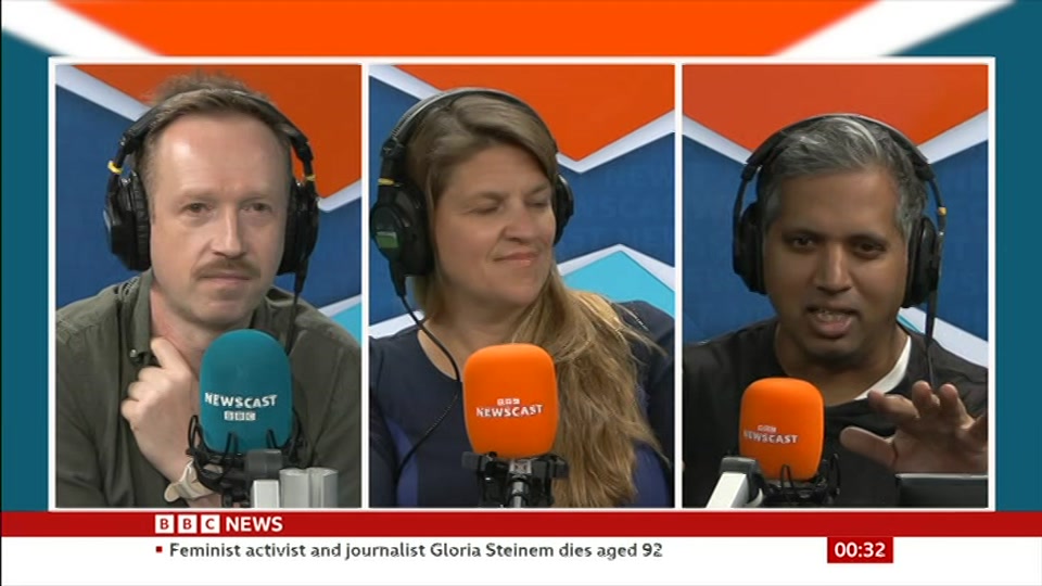 Still from BBC News at 2:00