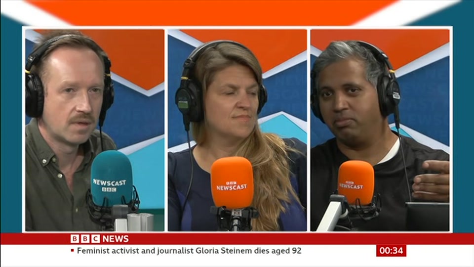 Still from BBC News at 4:00