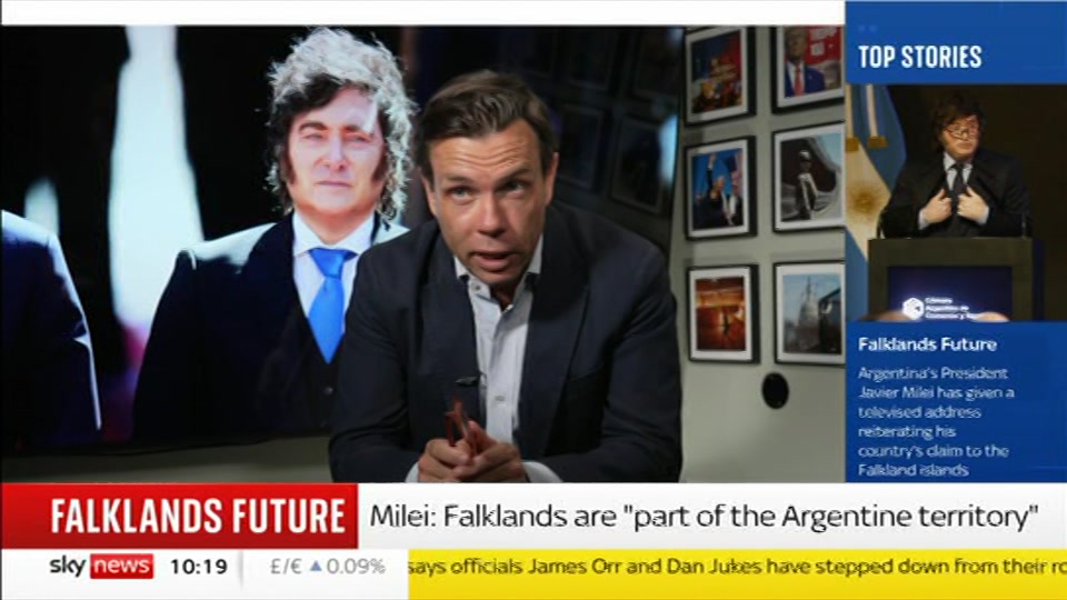 Broadcast still at 19m 30s. Sky News, Sky News Today with Sam Washington, 4 September 2026.