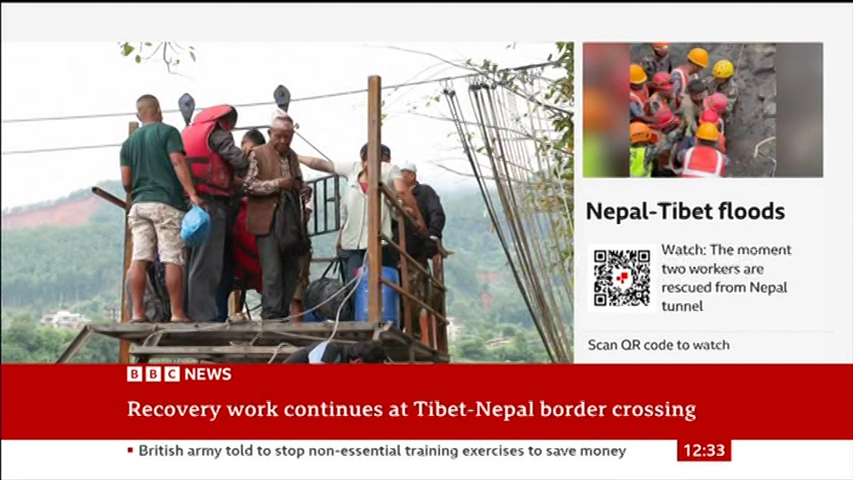 Still from BBC News at 3:30