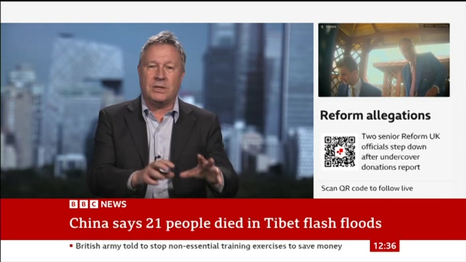 Broadcast still at 21m 30s. BBC Two, Politics Live, 4 September 2026.