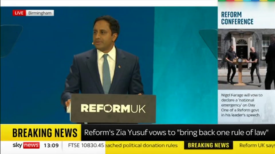 Broadcast still at 9m. Sky News, Sky News Today, 4 September 2026.