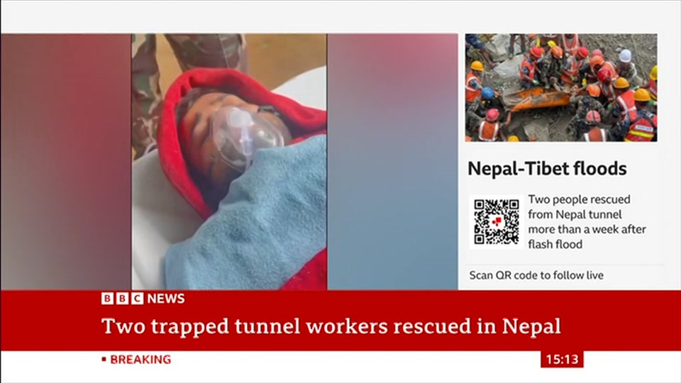 Broadcast still at 13m 30s. BBC News, Verified Live, 4 September 2026.