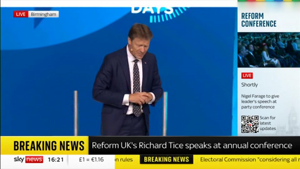 Broadcast still at 21m 30s. Sky News, Sky News Today, 4 September 2026.