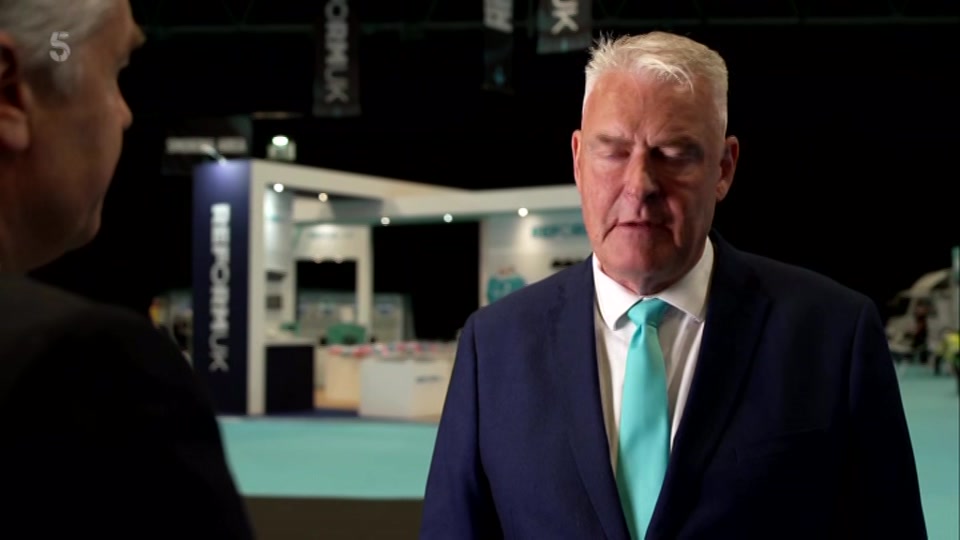Broadcast still at 6m. Channel 5, 5 News with Dan Walker, 4 September 2026.