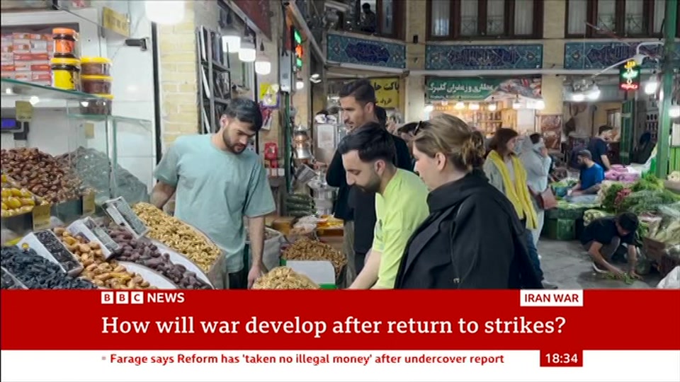 Still from BBC News at 4:00