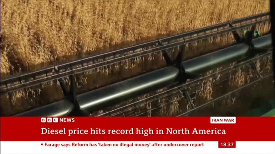 Still from BBC News at 7:30
