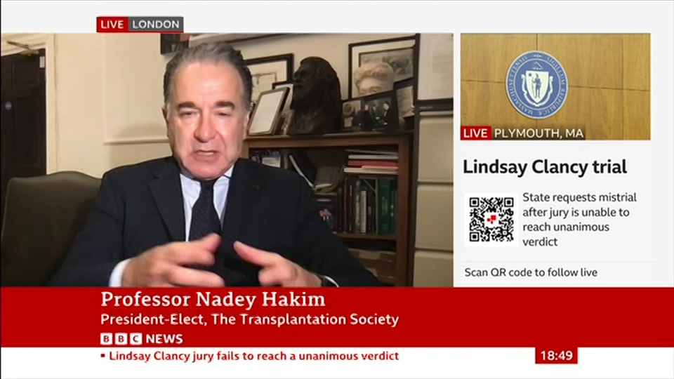 Broadcast still at 19m 30s. BBC News, The World Today with Maryam..., 4 September 2026.