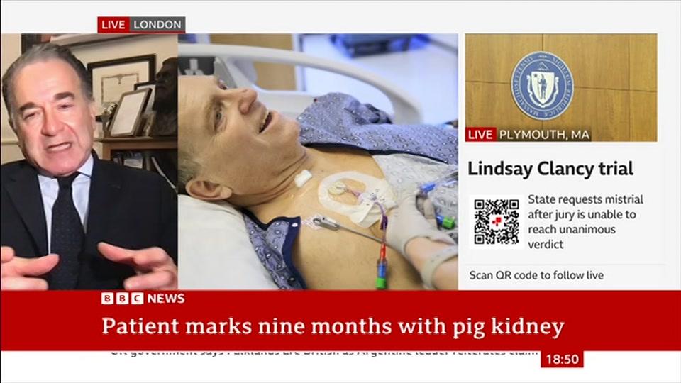 Still from BBC News at 20:00