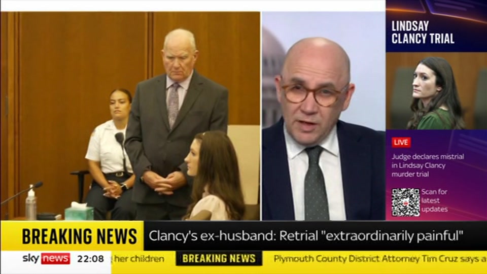 Still from Sky News at 8:30