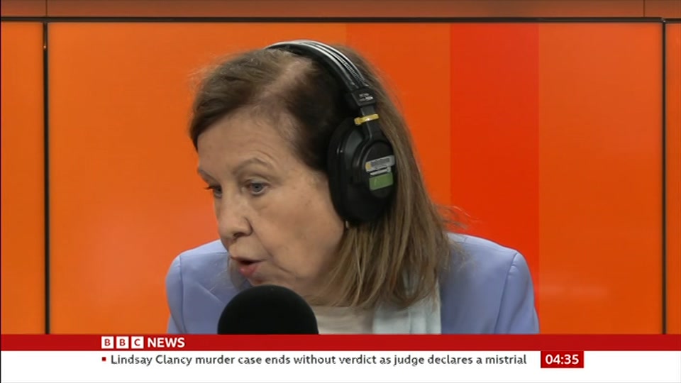 Broadcast still at 5m 30s. BBC News, The Media Show, 5 September 2026.