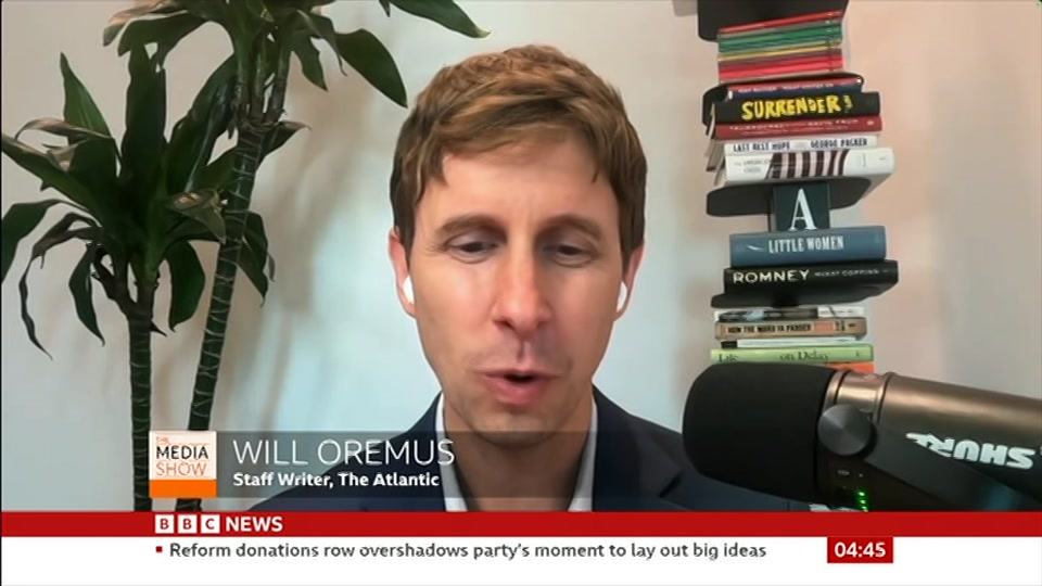Still from BBC News at 15:00