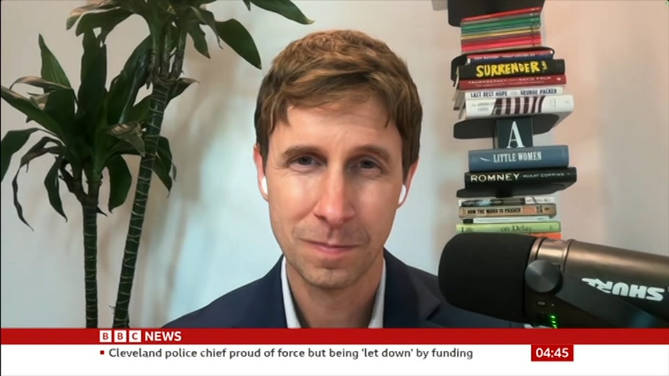 Still from BBC News at 15:30