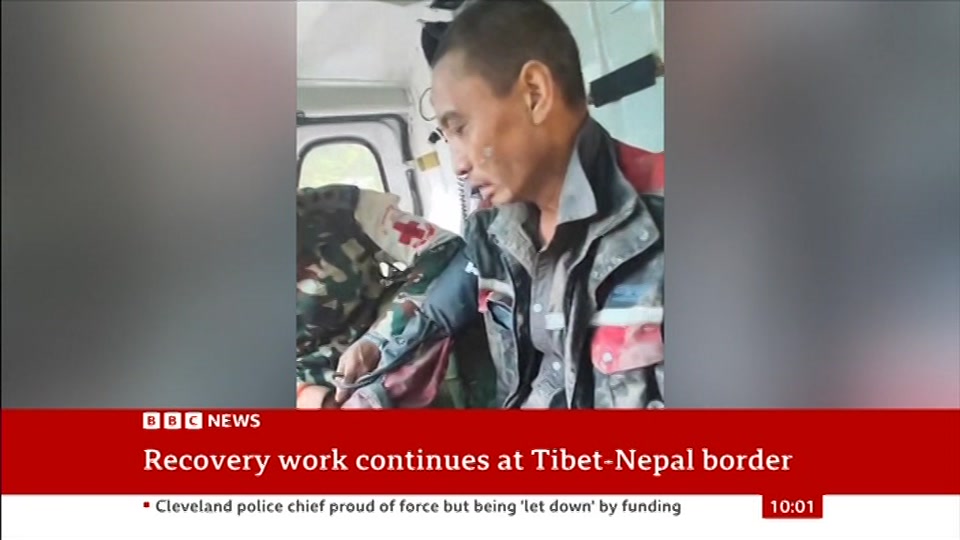 Still from BBC News at 1:00