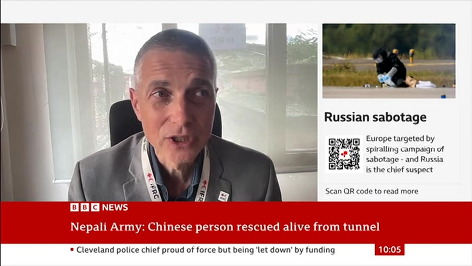 Broadcast still at 5m. BBC News, 5 September 2026.