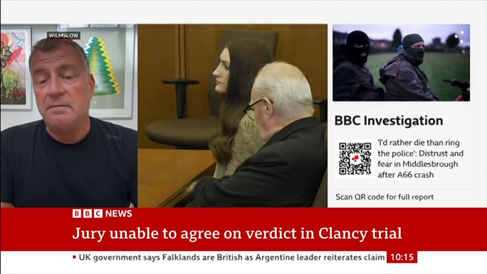 Still from BBC News at 15:00