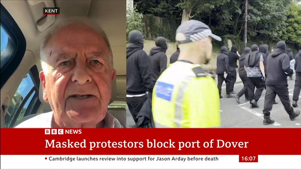 Still from BBC News at 7:30