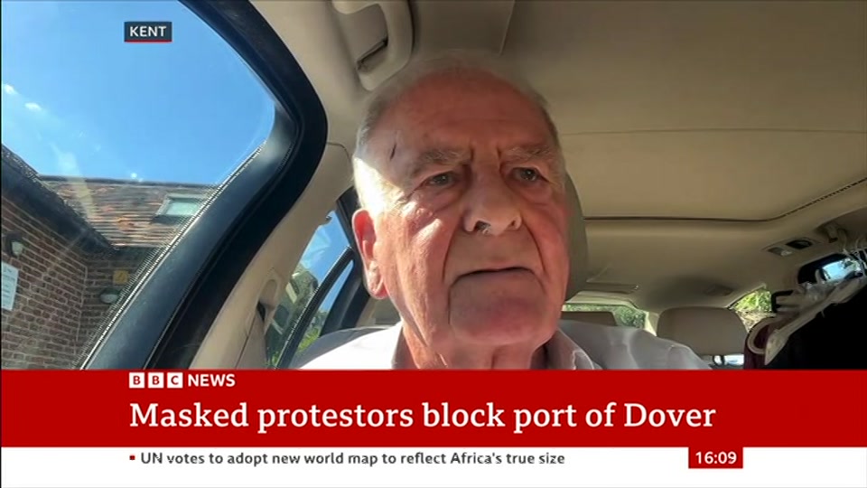 Still from BBC News at 9:30