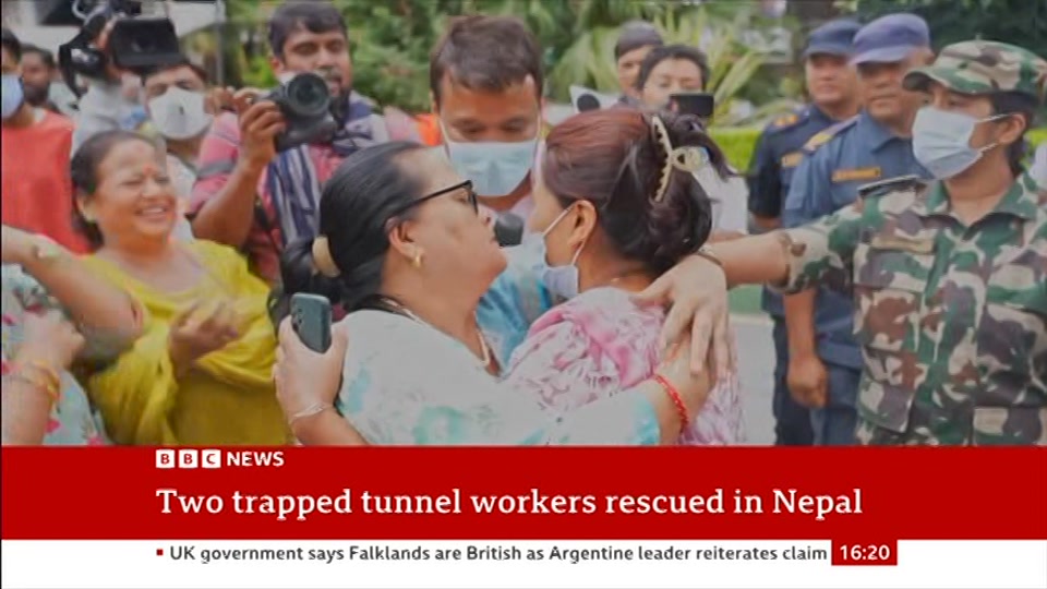 Broadcast still at 20m. BBC News, 5 September 2026.