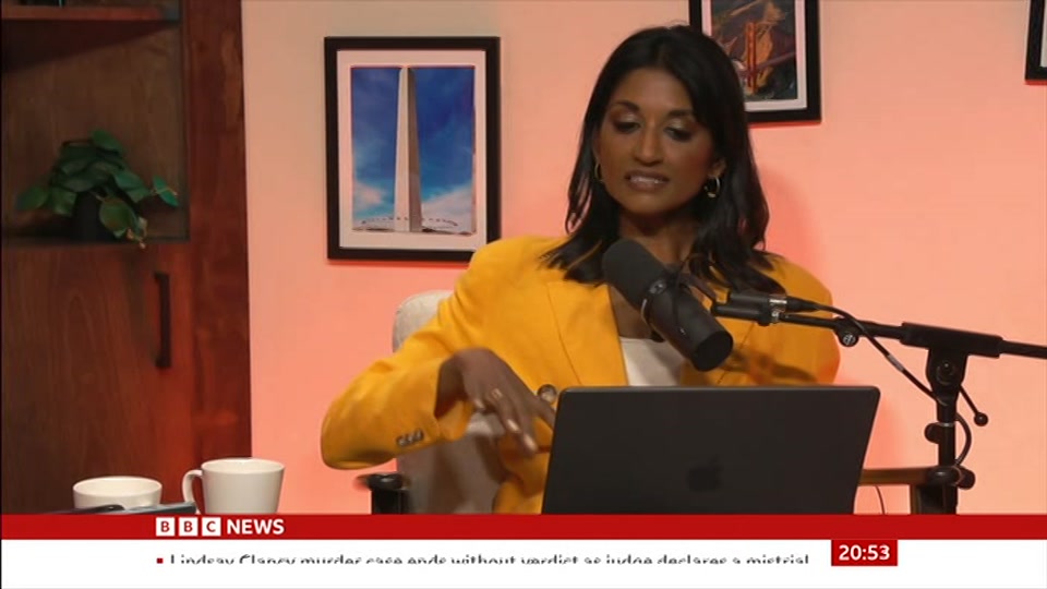 Broadcast still at 23m 30s. BBC News, Newscast, 5 September 2026.
