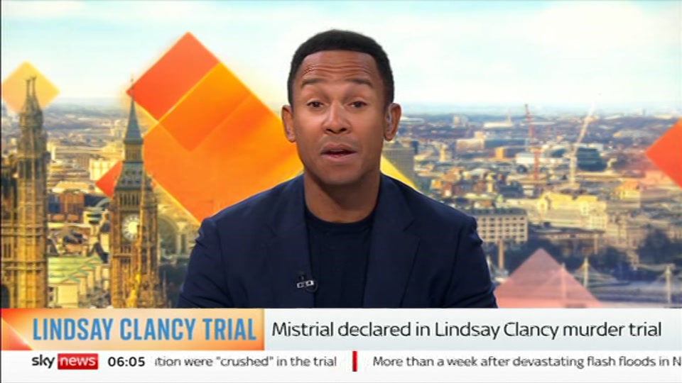 Still from Sky News at 5:30
