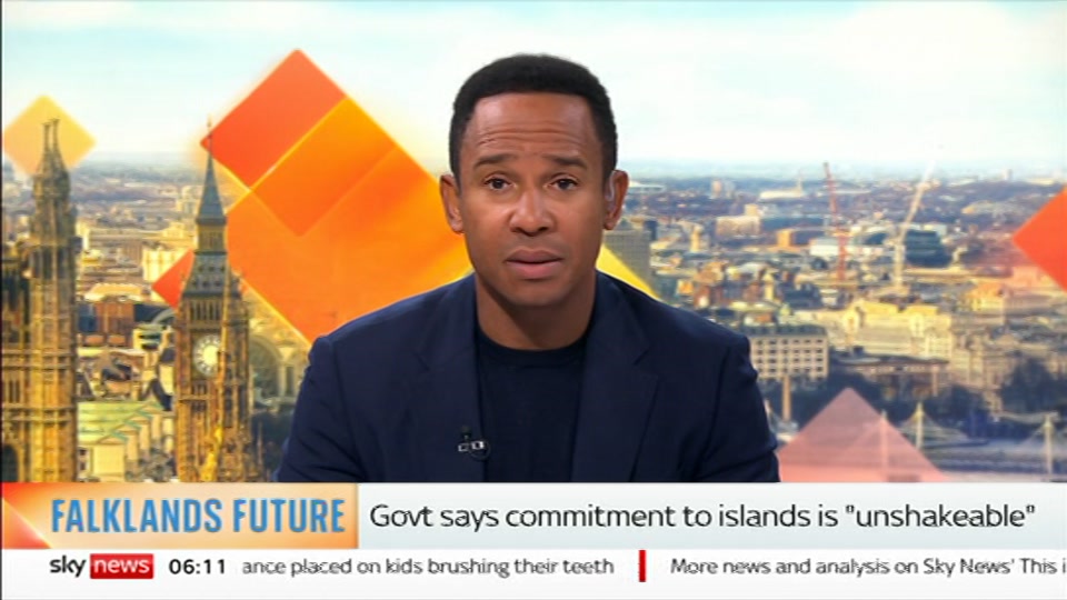Still from Sky News at 11:30