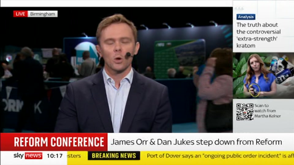 Still from Sky News at 17:30