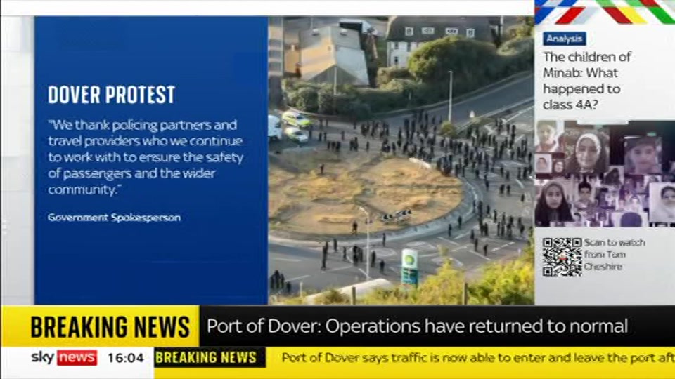 Broadcast still at 4m. Sky News, Sky News Today, 5 September 2026.